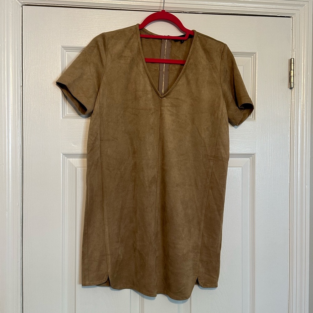Suede Dress